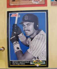 Benny Santiago [The Franchise] #870 Baseball Cards 1991 Score Prices