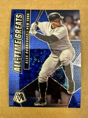 Alex Rodriguez [Quick Pitch Blue] Baseball Cards 2021 Panini Mosaic All Time Greats Prices
