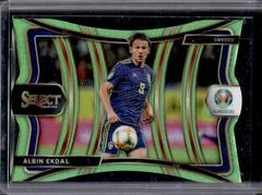 Albin Ekdal [Neon Green Die Cut Prizm] #151 Soccer Cards 2020 Panini Select UEFA Euro Prices