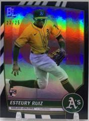Esteury Ruiz [Black] #13 Baseball Cards 2023 Topps Big League Prices