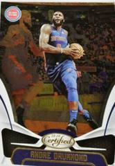 Andre Drummond #101 Basketball Cards 2018 Panini Certified Prices