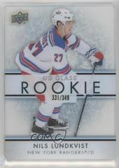 Nils Lundkvist Hockey Cards 2021 Upper Deck Ovation UD Glass Rookies Prices