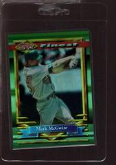 Mark McGwire [Refractor] #78 Baseball Cards 1994 Finest Prices