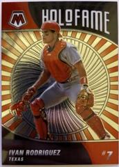 Ivan Rodriguez Baseball Cards 2022 Panini Mosaic Holofame Prices