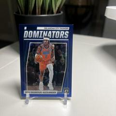 Shai Gilgeous Alexander [Blue] Basketball Cards 2022 Panini Donruss Optic Elite Dominators Prices