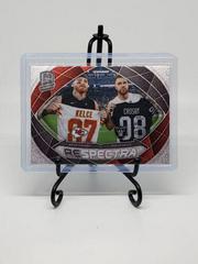 Maxx Crosby / Travis Kelce #1 Football Cards 2023 Panini Spectra Respectra Prices