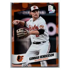 Gunnar Henderson [Electric Orange Foil] Baseball Cards 2024 Topps Big League Baseball Prices