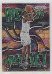 Bones Hyland [Green Wave] #6 Basketball Cards 2021 Panini Prizm Instant Impact Prices