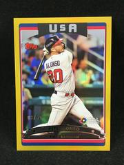 Pete Alonso [Gold Rainbow] Baseball Cards 2023 Topps World Classic 2006 Prices