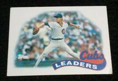 Cubs Leaders [Jamie Moyer] #549 Baseball Cards 1989 Topps Prices