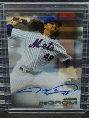 Jacob deGrom #FA-JD Baseball Cards 2016 Topps Finest Autographs Prices