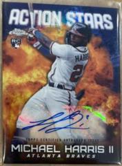Michael Harris II Baseball Cards 2023 Topps Chrome Update Action Stars Autographs Prices
