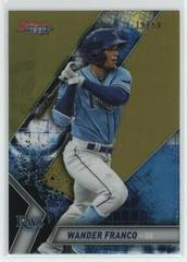 Wander Franco [Gold Refractor] Baseball Cards 2019 Bowman's Best Top Prospects Prices
