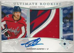 Alexander Alexeyev [Autograph Jumbo Patch] #131 Hockey Cards 2020 Ultimate Collection Prices