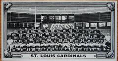 St. Louis Cardinals #21 Football Cards 1968 Topps Test Teams Prices