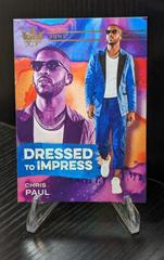 Chris Paul #4 Basketball Cards 2022 Panini Court Kings Dressed to Impress Prices