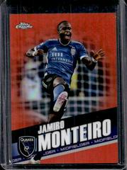 Jamiro Monteiro [Orange] #105 Soccer Cards 2022 Topps Chrome MLS Prices