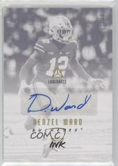 Denzel Ward [Gold] #RI-DEW Football Cards 2018 Panini Luminance Rookie Ink Autographs Prices