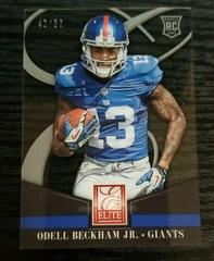 Odell Beckham Jr. [Clear] Football Cards 2014 Panini Elite Prices
