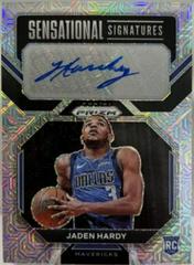 Jaden Hardy [Mojo] #SS-JE Basketball Cards 2022 Panini Prizm Sensational Signatures Prices