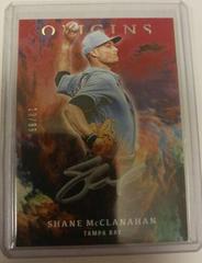 Shane McClanahan [Red Silver Ink] #OS-SM Baseball Cards 2021 Panini Chronicles Origins Signatures Prices