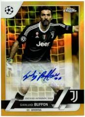 Gianluigi Buffon [Gold] #CA-GB Soccer Cards 2022 Topps Chrome UEFA Club Competitions Autographs Prices
