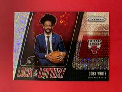 Coby White [Fast Break] #7 Basketball Cards 2019 Panini Prizm Luck of the Lottery Prices