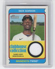 Nick Gordon #CCR-NG Baseball Cards 2023 Topps Heritage Clubhouse Collection Relics High Number Prices
