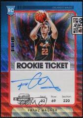 Franz Wagner [Autograph Red Wave] #101 Basketball Cards 2021 Panini Contenders Optic Prices