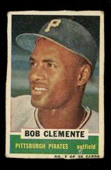 Bob Clemente [Hand Cut] Baseball Cards 1960 Bazooka Prices
