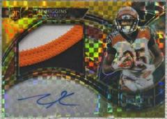Tee Higgins [Gold Prizm] Football Cards 2020 Panini Select Jumbo Rookie Signatures Swatch Prices