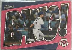 Trea Turner [Pink Fluorescent] #BG-10 Baseball Cards 2022 Panini Mosaic Bang Prices