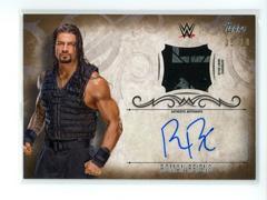 Roman Reigns [Gold] Wrestling Cards 2016 Topps WWE Undisputed Autographs Prices