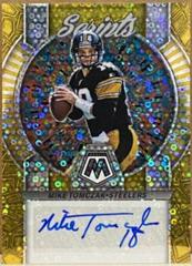 Mike Tomczak [No Huddle Gold] #S19 Football Cards 2023 Panini Mosaic Scripts Autographs Prices