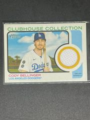 Cody Bellinger Baseball Cards 2022 Topps Heritage Clubhouse Collection Relics Prices