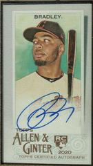 Bobby Bradley [Black Frame] #MA-BBR Baseball Cards 2020 Topps Allen & Ginter Mini Autographs Prices