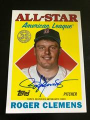 Roger Clemens #88ASA-RC Baseball Cards 2023 Topps 1988 All Star Autographs Prices