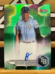 Brailer Guerrero [Green] Baseball Cards 2023 Bowman's Best of Autographs Prices