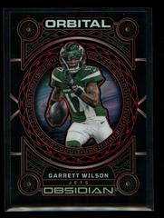 Garrett Wilson [Red Electric Etch] #17 Football Cards 2023 Panini Obsidian Orbital Prices