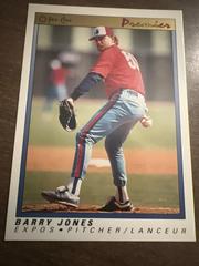 Barry Jones #69 Baseball Cards 1991 O Pee Chee Premier Prices