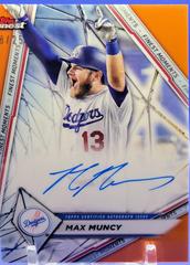 Max Muncy [Orange] #FMA-MM Baseball Cards 2022 Topps Finest Moments Autographs Prices