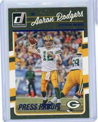 Aaron Rodgers [Press Proof Blue] #104 Football Cards 2016 Panini Donruss Prices