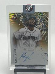 Kyle Lewis [Gold Refractor] #PA-KL Baseball Cards 2022 Topps Pristine Autographs Prices
