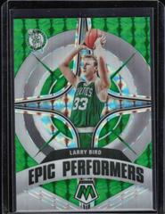 Larry Bird [Green] Basketball Cards 2021 Panini Mosaic Epic Performers Prices