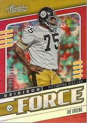 Joe Greene [Spectrum Red] #2 Football Cards 2019 Panini Absolute Gridiron Force Prices