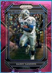 Barry Sanders [Pink] #102 Football Cards 2022 Panini Prizm No Huddle Prices