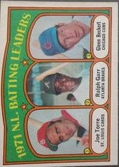 NL Batting Leaders [Torre, Garr, Beckert] #85 Baseball Cards 1972 O Pee Chee Prices