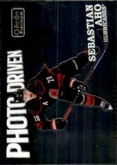 Sebastian Aho #PD-5 Hockey Cards 2022 O-Pee-Chee Platinum Photo Driven Prices