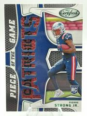 Pierre Strong Jr. [Green] #PG-PS Football Cards 2022 Panini Certified Piece of the Game Prices