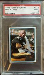Mel Blount #119 Football Cards 1983 Topps Stickers Prices